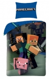 Obliečky Minecraft 140/200, 70/90