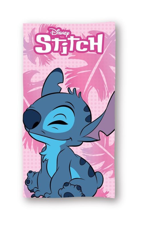 Osuška Lilo and Stitch pink 70/140