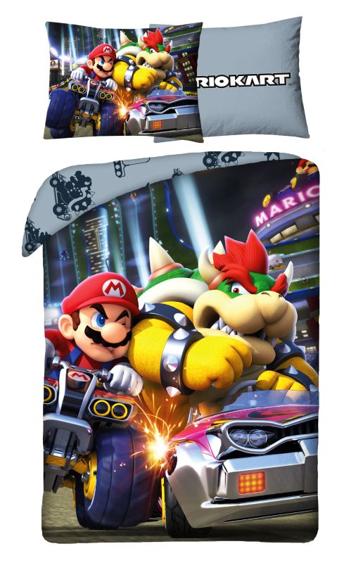 Obliečky Super Mario Bowser
