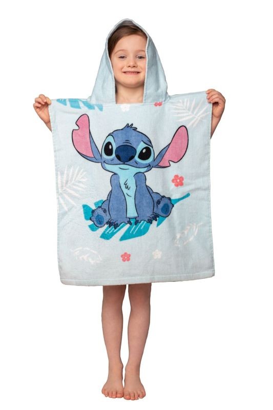 Pončo Lilo and Stitch Blue 50/115
