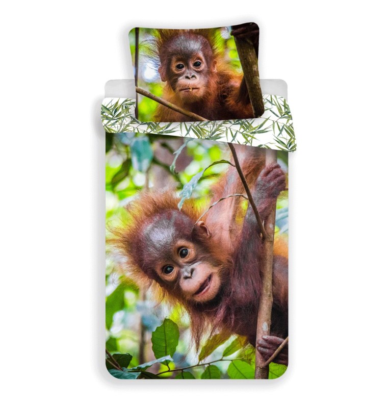 Obliečky Orangután v pralese 140/200, 70/90