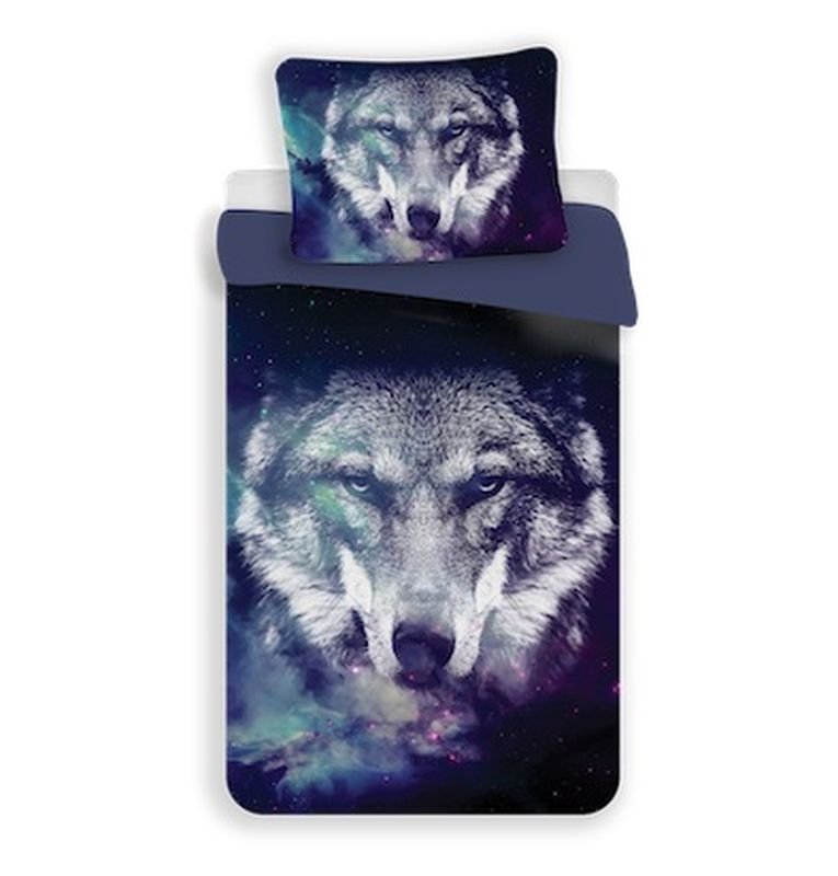 3D Obliečky Blue Wolf micro 140/200, 70/90