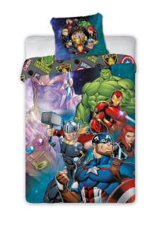 Obliečky Avengers Hero 140/200, 70/90