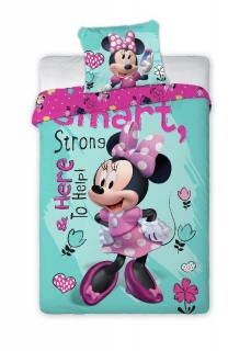 Obliečky Minnie Smart 140/200, 70/90