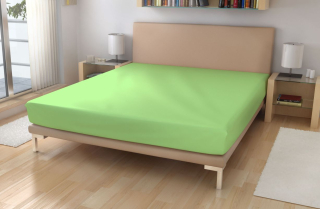 EXKLUSIVE Mikroplyšová plachta Svetlo zelená 90/200