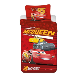 Obliečky Cars Race ready micro 140/200, 70/90
