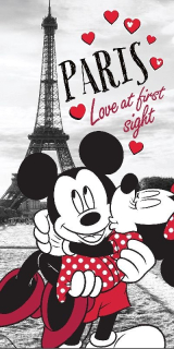 Osuška Mickey a Minnie v Paříži
